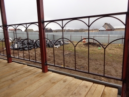 перила металлические