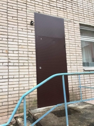 дверь утепленная (лист чечевица 2,5 мм)