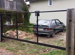 Каркас откатных ворот