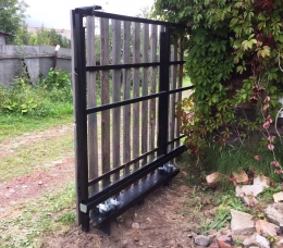 откатные ворота (каркас)