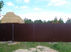 Забор из профлиста (артикул-ЗП01)