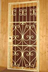 Дверь-решетка кованная Фантазия (артикул-ДР10)
