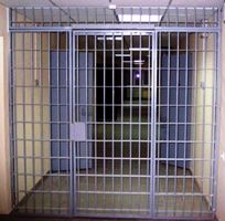 Дверь-решетка сварная Клетка (артикул-ДР02)