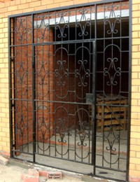 Дверь-решетка кованная Стиль (артикул-ДР11)