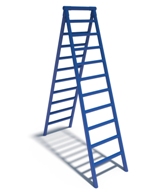 Лестница спортивная наклонная (артикул-ЛС02)