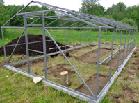 Теплица из поликарбоната Профи (артикул-ТП01)