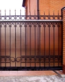 Откатные ворота металлические